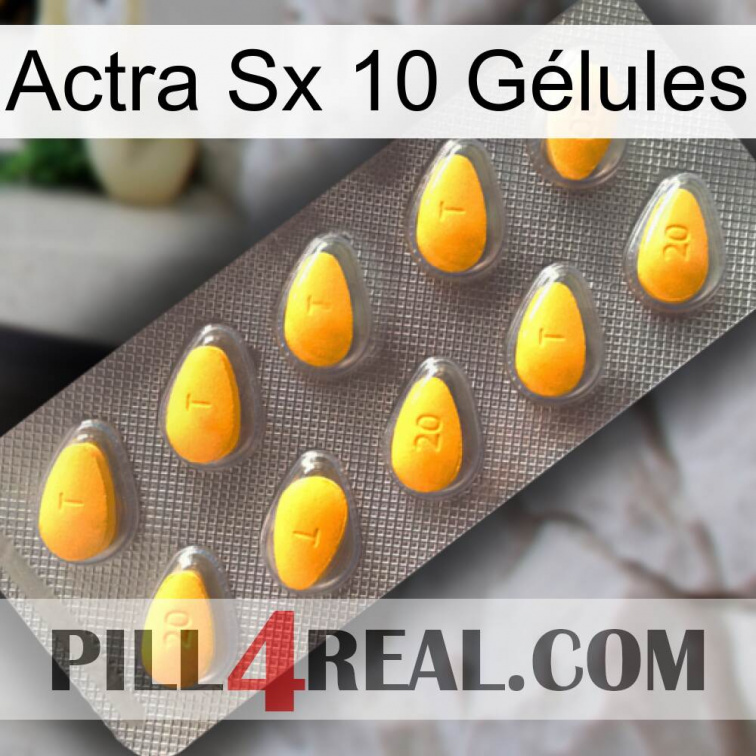 Actra Sx 10 Gélules cialis1